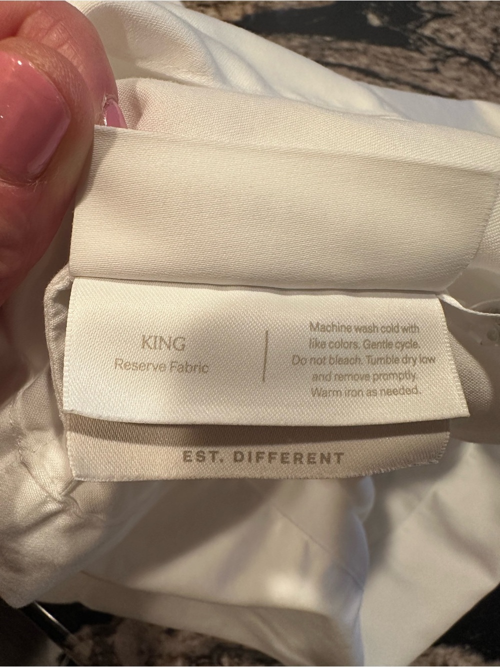 BOLL & BRANCH Reserve sheet set - KING - Picture 9 of 11